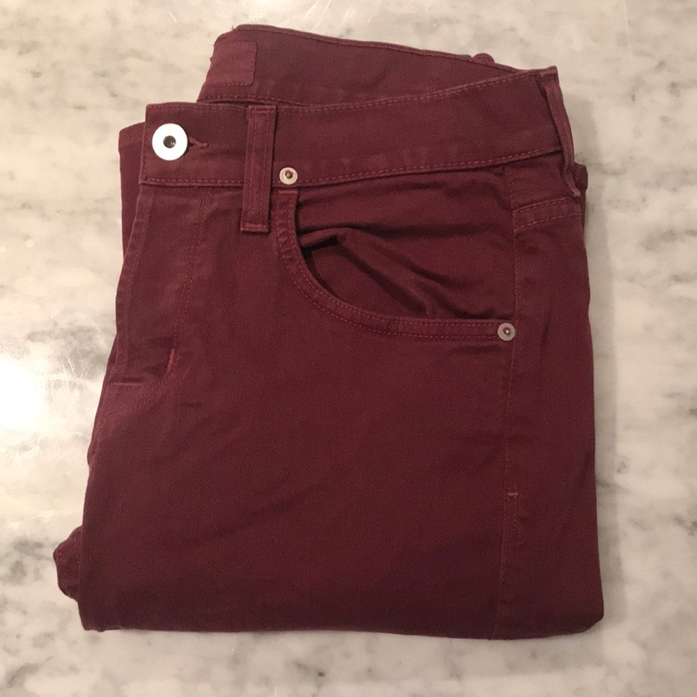 Red Hudson jeans